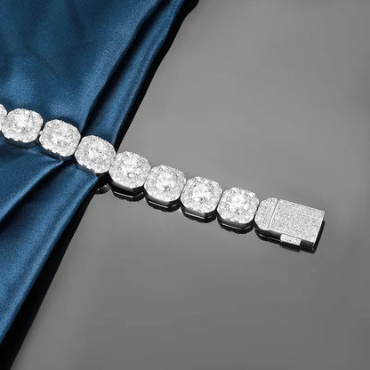 AURÉNE® Iced Squares Bracelet